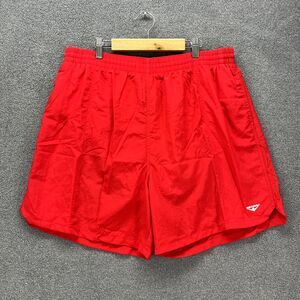 The Finals Swim Shorts Mens‎ XXL Red Trunk Deck with Back Pocket